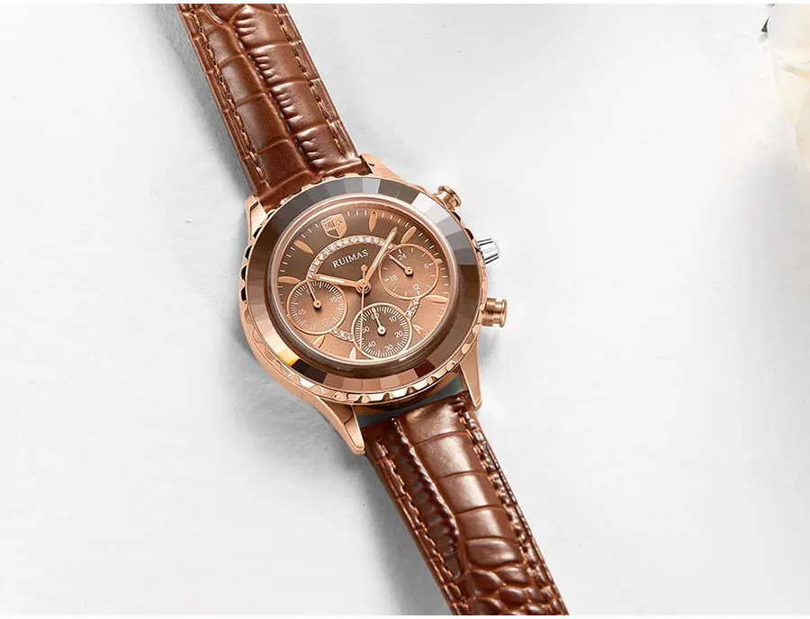 Leather Strap Watches Women