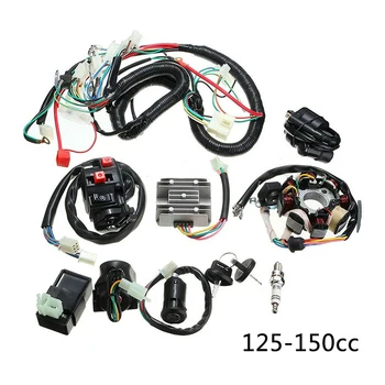 ATV Accessories GY6 125CC-150CC Full Vehicle Wiring Harness Ignition Start System Coil TAOTAO
ATV Accessories GY6 125CC-150CC Full Vehicle Wiring Harness Ignition Start System Coil TAOTAO