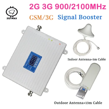 ZQTMAX 2G 3G Repeater UMTS Amplifier wcdma gsm Signal Booster 900 2100 Mobile Phone Signal Repeater with antenna accessories
ZQTMAX 2G 3G Repeater UMTS Amplifier wcdma gsm Signal Booster 900 2100 Mobile Phone Signal Repeater with antenna accessories