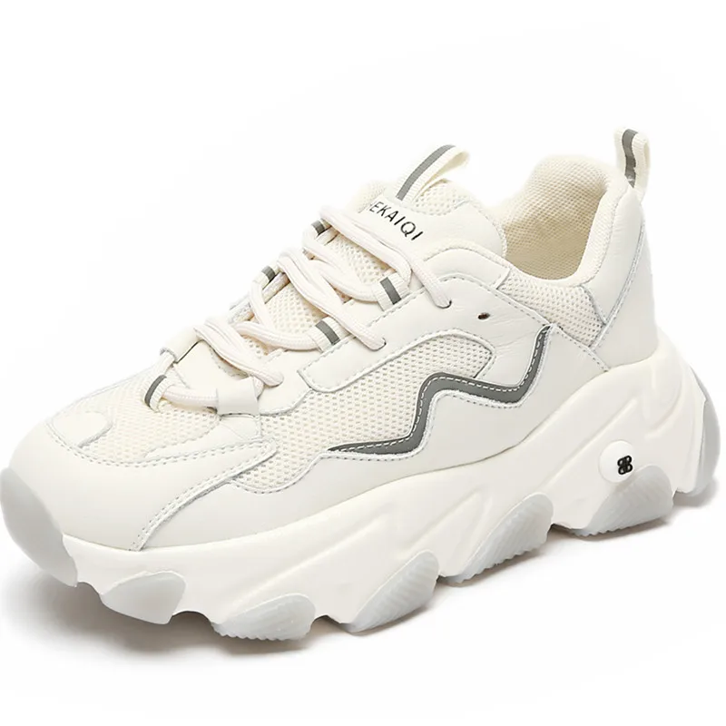 RASMEUP 2020 Spring New Style Cowhide + Pigskin+ Reflective Leather Women Fashion Platform Chunky Shoes Trainers Lady Footwear
RASMEUP 2020 Spring New Style Cowhide + Pigskin+ Reflective Leather Women Fashion Platform Chunky Shoes Trainers Lady Footwear