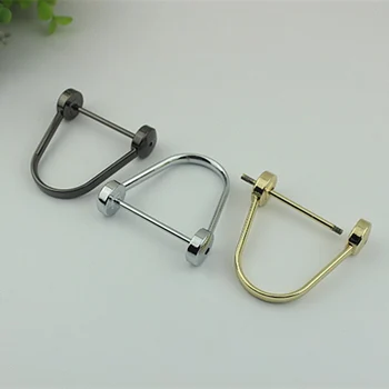 10pcs/lot New Handmade Bag Diy New D Buckle Metal Luggage Hardware Removable Screw Rod D Buckle Inside diameter of 4.5 CM
10pcs/lot New Handmade Bag Diy New D Buckle Metal Luggage Hardware Removable Screw Rod D Buckle Inside diameter of 4.5 CM