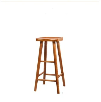 Nordic Log Bar Chair Domestic Solid Wood Bar Chair Dining Table Stool High Foot Stool Simple Modern Bar Chair High Foot Chair
Nordic Log Bar Chair Domestic Solid Wood Bar Chair Dining Table Stool High Foot Stool Simple Modern Bar Chair High Foot Chair