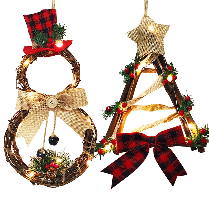 New Year 2021 Gift Christmas Snowman LED Light Garlands Pendant Xmas Ornaments Noel Christmas Decorations for Home Navidad Decor
New Year 2021 Gift Christmas Snowman LED Light Garlands Pendant Xmas Ornaments Noel Christmas Decorations for Home Navidad Decor