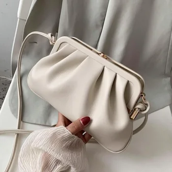 Solid Color Pleated Clip Bag 2020 Fashion New High-quality PU Leather Women's Designer Handbag Travel Shoulder Messenger Bag
Solid Color Pleated Clip Bag 2020 Fashion New High-quality PU Leather Women's Designer Handbag Travel Shoulder Messenger Bag
