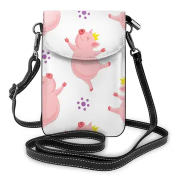 OLN Women Crossbody Bags Mini Phone Bag Pig-Wearing-a-Crown Small Female Shoulder Bags Ladies Messenger Bag
OLN Women Crossbody Bags Mini Phone Bag Pig-Wearing-a-Crown Small Female Shoulder Bags Ladies Messenger Bag