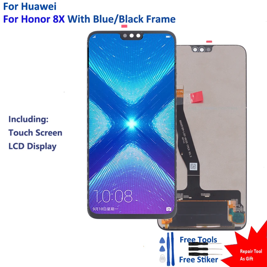 Original For Huawei Honor 8X Display Touch Screen LCD Display Digitizer Assembly For Huawei Honor 8X JSN-L21 LCD Display Screen
Original For Huawei Honor 8X Display Touch Screen LCD Display Digitizer Assembly For Huawei Honor 8X JSN-L21 LCD Display Screen