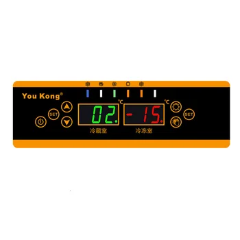 Cold Storage Freezing Kitchen Order Double Display Cabinet Electronics Number Microscopic Computer Temperature Controller
Cold Storage Freezing Kitchen Order Double Display Cabinet Electronics Number Microscopic Computer Temperature Controller