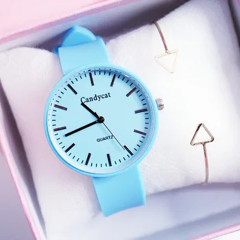 Watches For Girls Female Wristwatch Fashion Trend Colored Jelly Student Bracelet Gift For Girls Casual Leisure Clock Montre
Watches For Girls Female Wristwatch Fashion Trend Colored Jelly Student Bracelet Gift For Girls Casual Leisure Clock Montre