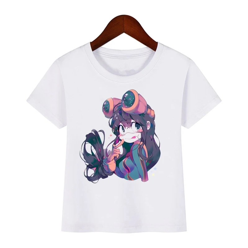 Children's t-shirt My Hero Academy cute Tsuy cartoon kids t shirt boy girl summer short-sleeved top kids birthday gift costume
Children's t-shirt My Hero Academy cute Tsuy cartoon kids t shirt boy girl summer short-sleeved top kids birthday gift costume