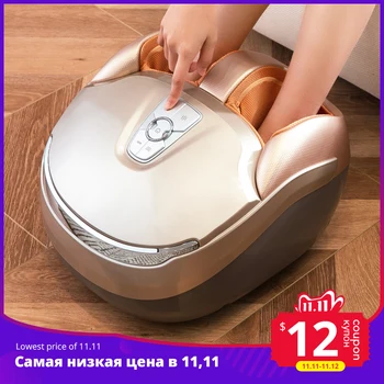 MARESE Electric Foot Massager Machine With Deep Vibration Massage Heated Rolling Kneading Air Compression Fits For Euro Size 48
MARESE Electric Foot Massager Machine With Deep Vibration Massage Heated Rolling Kneading Air Compression Fits For Euro Size 48