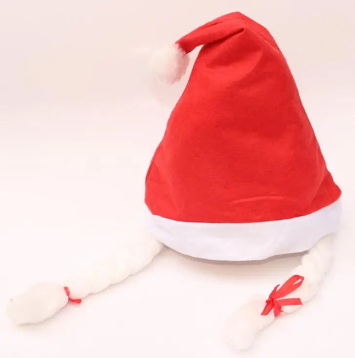 Brand New Party Christmas Hat With Braid Cute Adults Xmas Party Pageant Supplies Red Xmas Hats Festival Decor
Brand New Party Christmas Hat With Braid Cute Adults Xmas Party Pageant Supplies Red Xmas Hats Festival Decor