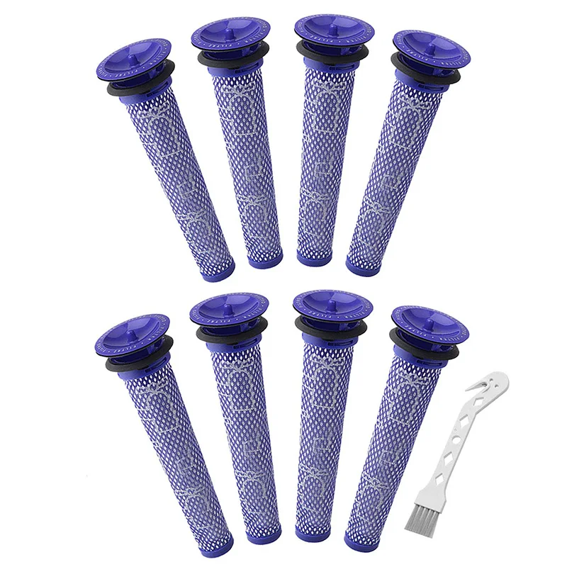 8 Pack Replacements Pre Filters for Dyson V6, V7, V8, DC58, DC59 Vacuums, Washable Pre-Filter Part 965661-01
8 Pack Replacements Pre Filters for Dyson V6, V7, V8, DC58, DC59 Vacuums, Washable Pre-Filter Part 965661-01