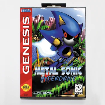 Metal Sonic Hyperdrive 16bit MD Game Card For Sega Mega Drive/ Genesis with Retail Box
Metal Sonic Hyperdrive 16bit MD Game Card For Sega Mega Drive/ Genesis with Retail Box