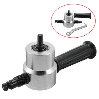 Double Head Sheet Nibbler Cutter Handheld Wood Sheet Nibbler Cutter Metal Cutting Saw Cutter Tool Power Tool Drill Attachment
Double Head Sheet Nibbler Cutter Handheld Wood Sheet Nibbler Cutter Metal Cutting Saw Cutter Tool Power Tool Drill Attachment