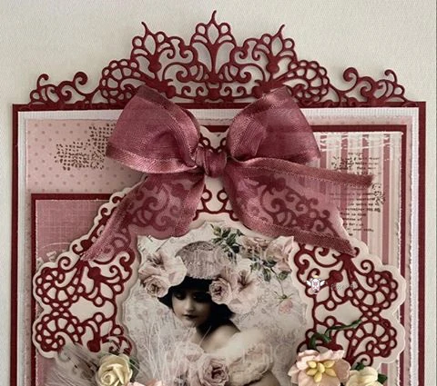 Lace edge frame metal Cutting Dies Stencils DIY Scrapbooking Paper/photo Cards Embossing | Дом и сад