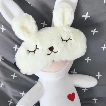 4 Color Plush Rabbit Soft Sleeping Eye Masks Blindfold Eye Cover sleep shade Eye patch Bandage Relax
4 Color Plush Rabbit Soft Sleeping Eye Masks Blindfold Eye Cover sleep shade Eye patch Bandage Relax