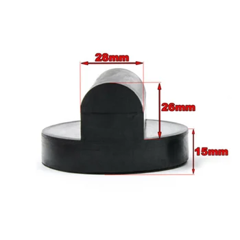 Black Rubber Car Jack Pad Suitable For Most Marshalling Jacks Lifting Platforms Made Of Solid Vulcanized Rubber 6.9*4.1cm
Black Rubber Car Jack Pad Suitable For Most Marshalling Jacks Lifting Platforms Made Of Solid Vulcanized Rubber 6.9*4.1cm