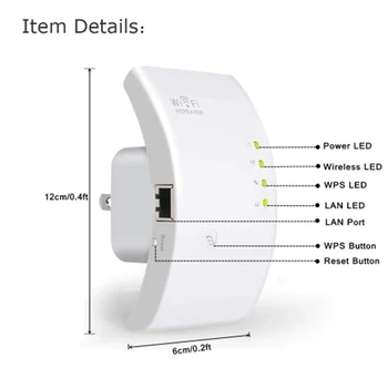 Easy Setup Home Signal Booster Office 300Mbps Access Point Ethernet Port Amplifier Wireless 802.11N High Speed Range Extender
Easy Setup Home Signal Booster Office 300Mbps Access Point Ethernet Port Amplifier Wireless 802.11N High Speed Range Extender