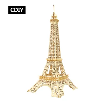 DIY Classic Tower Construction Toys 3D Wooden Puzzle Toy Assembly Model Woodcraft Kits Children Kids Desk Decoration 
DIY Classic Tower Construction Toys 3D Wooden Puzzle Toy Assembly Model Woodcraft Kits Children Kids Desk Decoration