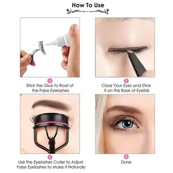 1 PCS Eyelash Curler Curl Mini Portable Curling Device Wide Angle Radian Long Lasting Curling Fitting Eyes Makeup Tool
1 PCS Eyelash Curler Curl Mini Portable Curling Device Wide Angle Radian Long Lasting Curling Fitting Eyes Makeup Tool