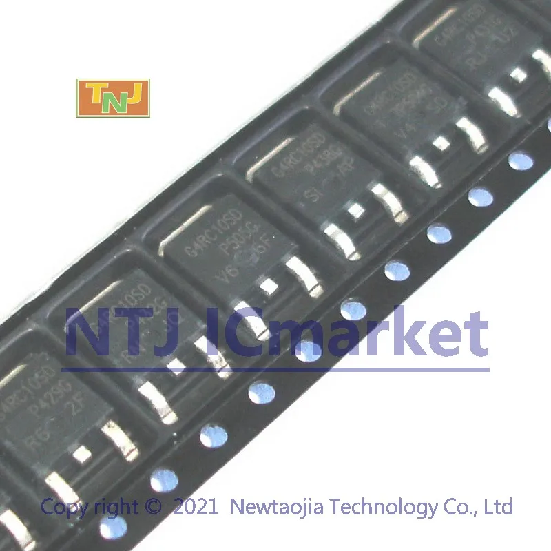 10 PCS IRG4RC10SD TO-252 G4RC10SD IRG4RC10SDTRPBF SMD INSULATED GATE BIPOLAR TRANSISTOR | Электронные компоненты и