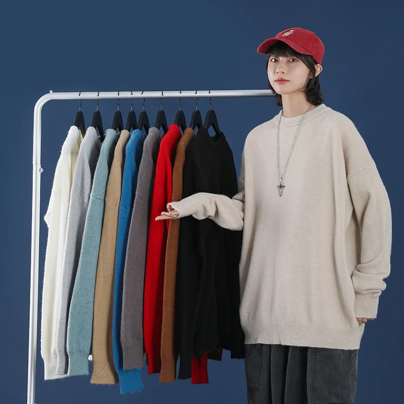 New Arrival Winter Sweater Women Clothes 2020 Fashion Fine Thicken O-neck Knitted Cashmere Pull Over Sweaters Men Casual Outwear
New Arrival Winter Sweater Women Clothes 2020 Fashion Fine Thicken O-neck Knitted Cashmere Pull Over Sweaters Men Casual Outwear