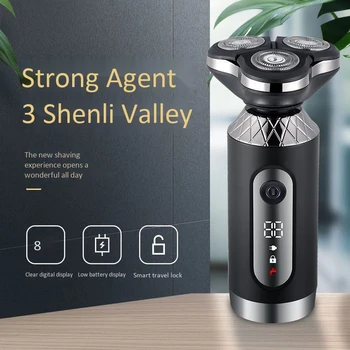 Electric Razor For Men, Rechargeable Wet And Dry Ipx7 Waterproof Men'S 3D Rotary Shaving Razor
Electric Razor For Men, Rechargeable Wet And Dry Ipx7 Waterproof Men'S 3D Rotary Shaving Razor