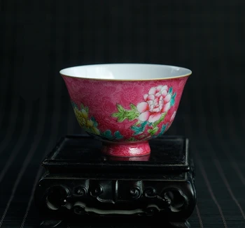 Hand-painted Pastel Rolling Road Peony Pattern Tea Cup Handmade Flower Pattern Yongzheng Stamp Tea Set
Hand-painted Pastel Rolling Road Peony Pattern Tea Cup Handmade Flower Pattern Yongzheng Stamp Tea Set