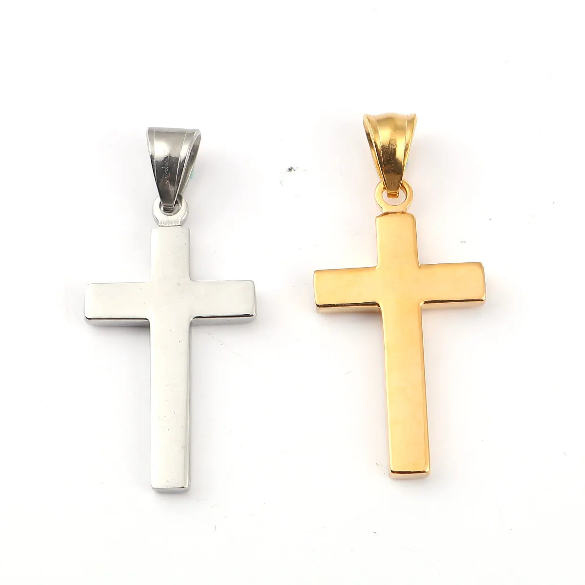 New 316L Stainless Steel Cross Pendant Gold Color Charm Pendants For Bracelets Necklaces Jewelry DIY Making Findings, 1 Piece
New 316L Stainless Steel Cross Pendant Gold Color Charm Pendants For Bracelets Necklaces Jewelry DIY Making Findings, 1 Piece