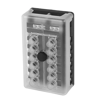 Jtron car fuse box 6way/12way car circuit Overload Protection Box Holder Waterproof circuit breacker with reset button
Jtron car fuse box 6way/12way car circuit Overload Protection Box Holder Waterproof circuit breacker with reset button