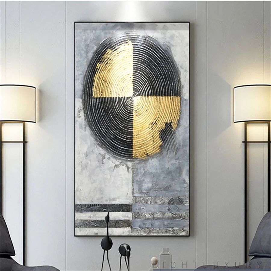 Hand-painted simple and easy abstract oil painting modern neutral color Nordic wall art texture texture oil painting canvas
Hand-painted simple and easy abstract oil painting modern neutral color Nordic wall art texture texture oil painting canvas
