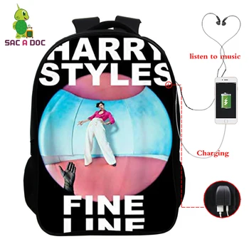 Mochila Fashion Harry Style Backpack Multifunction USB Charge Latop Backpack School Bags for Teeneges Women Travel Backpack
Mochila Fashion Harry Style Backpack Multifunction USB Charge Latop Backpack School Bags for Teeneges Women Travel Backpack