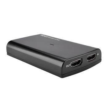 USB 3.0 1080P 4K HD Video Capture HDMI Game Capture Card with MIC Suitable for Game Live Broadcasts Video Recording
USB 3.0 1080P 4K HD Video Capture HDMI Game Capture Card with MIC Suitable for Game Live Broadcasts Video Recording