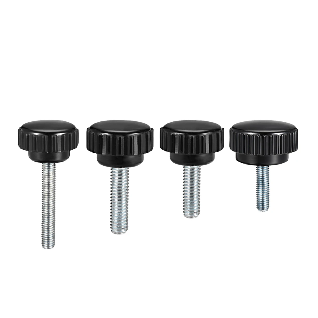 uxcell 5pcs Knurled Clamping Knobs M4/5/6/8 Male Thread Dia. 10-40mm Thread Length Grip Thumb Screw on Type Round Head
uxcell 5pcs Knurled Clamping Knobs M4/5/6/8 Male Thread Dia. 10-40mm Thread Length Grip Thumb Screw on Type Round Head