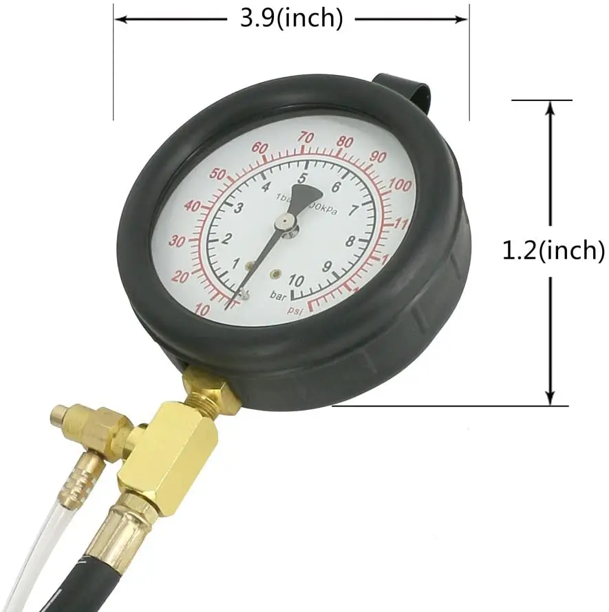 Universal Car Injector Pump Pressure Gauge Kit Universal Car Injector Pump Pressure Gauge Kit