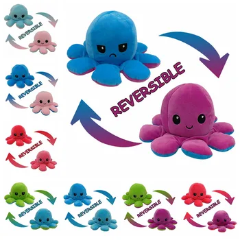 Cute Plush Pulpo Reversible Flip Octopus Stuffed Doll Soft Octopus Reversible Toy Simulation Chapter Doll Filled for Child Toy
Cute Plush Pulpo Reversible Flip Octopus Stuffed Doll Soft Octopus Reversible Toy Simulation Chapter Doll Filled for Child Toy