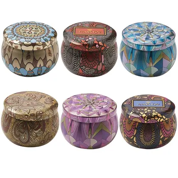 Pandahall 6pcs/set Mixed Color Printed Iron Storage Box Creative Candy Box Storage Containers Jewelry Box 7.7x5.1~5.2cm
Pandahall 6pcs/set Mixed Color Printed Iron Storage Box Creative Candy Box Storage Containers Jewelry Box 7.7x5.1~5.2cm