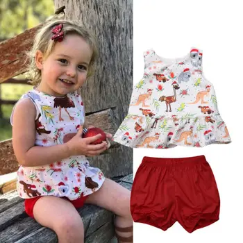 Christmas 2PCS Toddlers Kids Baby Girl Sleeveless Dress Tops+ Shorts Outfits Clothes Set
Christmas 2PCS Toddlers Kids Baby Girl Sleeveless Dress Tops+ Shorts Outfits Clothes Set