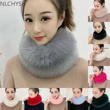 53CM Length Furry Scarves Winter Warm Women Fashion Faux Fox Fur Collar Scarf Shawl Stole Furry Neck Wrap Circles
53CM Length Furry Scarves Winter Warm Women Fashion Faux Fox Fur Collar Scarf Shawl Stole Furry Neck Wrap Circles