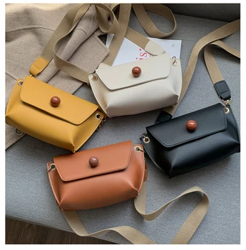2020 New Arrival Women Bag Crossbody Bags Women Buckle Handbag Solid Shoulder Bag PU Leather Handbags 
2020 New Arrival Women Bag Crossbody Bags Women Buckle Handbag Solid Shoulder Bag PU Leather Handbags