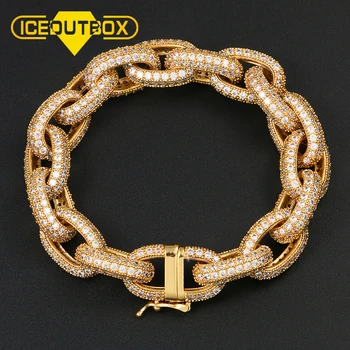 Fashion 10mm Exaggerated Punk Thick Cuban Link Chain Neckalce For Men's Hip Hop Jewelry AAA+ Cubic Zirconia Crystal Chain
Fashion 10mm Exaggerated Punk Thick Cuban Link Chain Neckalce For Men's Hip Hop Jewelry AAA+ Cubic Zirconia Crystal Chain