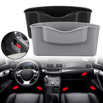 Stowing Tidying Car Door / Seat Storage Box Pocket OrganizerGarbage Trash Can Phone Holder for Small Objects
Stowing Tidying Car Door / Seat Storage Box Pocket OrganizerGarbage Trash Can Phone Holder for Small Objects