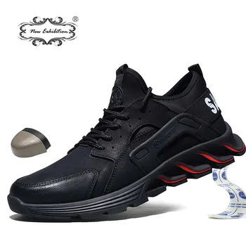 New exhibition waterproof Safety Shoes 2019 Autumn Winter Outdoor Men Steel Toe Cap Anti-smashing fashion Lightweight work Boots
New exhibition waterproof Safety Shoes 2019 Autumn Winter Outdoor Men Steel Toe Cap Anti-smashing fashion Lightweight work Boots