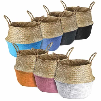 Storage Baskets Seagrass Baskets Wicker Hanging Flower Pot Baskets Flower Home Pot panier osier basket for toys Dirty Laundry
Storage Baskets Seagrass Baskets Wicker Hanging Flower Pot Baskets Flower Home Pot panier osier basket for toys Dirty Laundry