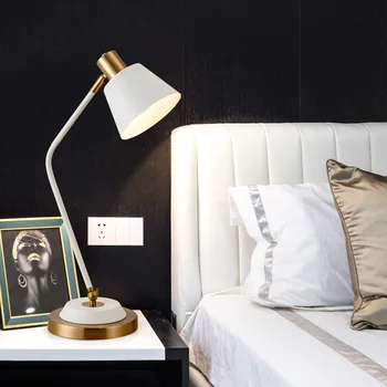 Nordic bedroom bedside table light creative warm and simple post-modern desk light study reading table lamp WF10906
Nordic bedroom bedside table light creative warm and simple post-modern desk light study reading table lamp WF10906