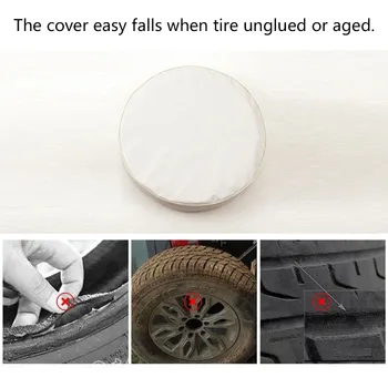Universal Wheel Tire Cover White for 15" Spare Wheel Tire Heavy Duty Vinyl
Universal Wheel Tire Cover White for 15" Spare Wheel Tire Heavy Duty Vinyl