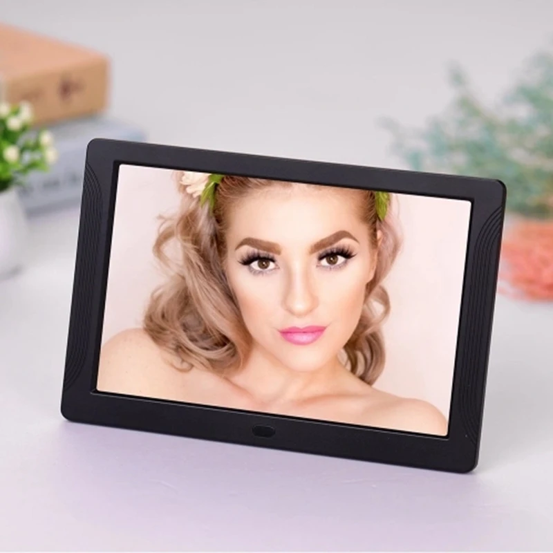 7 Inch LED Digital Photo Frame Desktop Electronic Album 1280x800 HD 16:9 Display Supports Music/Video/Photo Player/Alarm Clock/C
7 Inch LED Digital Photo Frame Desktop Electronic Album 1280x800 HD 16:9 Display Supports Music/Video/Photo Player/Alarm Clock/C