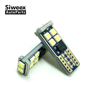2 Pcs T10 W5W 10 3030 SMD 168 192 Auto Car LED Bulbs Door Light Turn Signal Reading Clearance Lights Map Lamp 12V DC White
2 Pcs T10 W5W 10 3030 SMD 168 192 Auto Car LED Bulbs Door Light Turn Signal Reading Clearance Lights Map Lamp 12V DC White