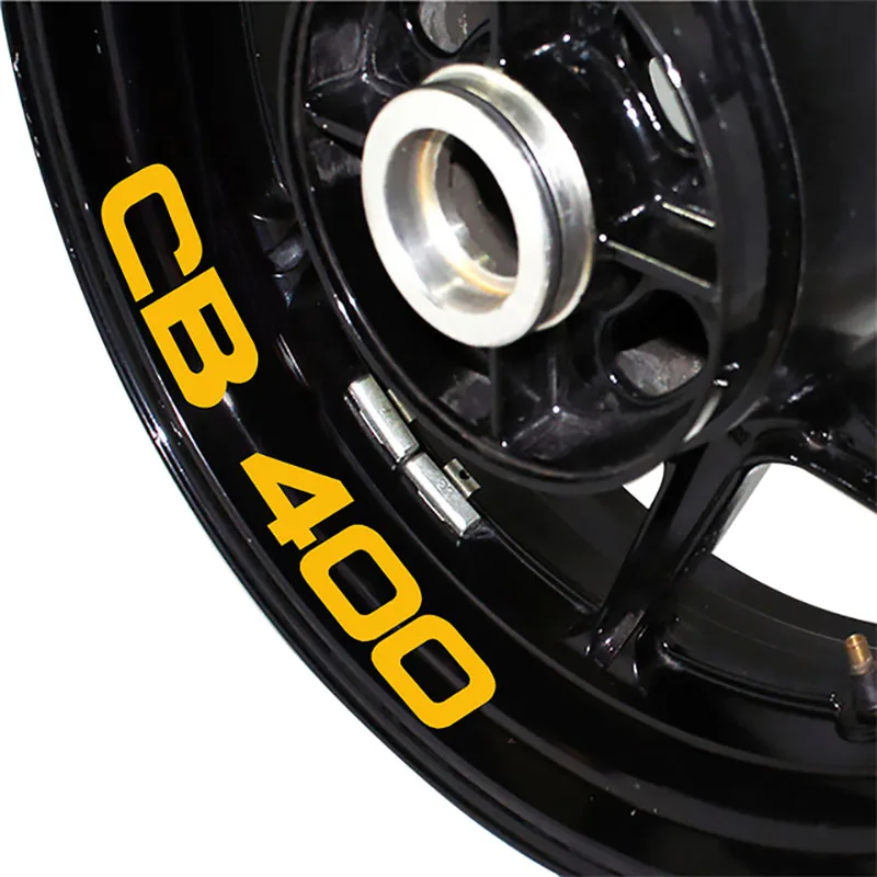 New Motorcycle Modified Front/Rear Wheel Sticker Waterproof Reflective Wheel Color Side Strip Decal for HONDA CB400 cb 400
New Motorcycle Modified Front/Rear Wheel Sticker Waterproof Reflective Wheel Color Side Strip Decal for HONDA CB400 cb 400
