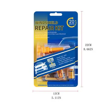 2020 New Car Window Glass Crack Repair Glue Windscreen Recovery DIY Tool Kit Windshield
2020 New Car Window Glass Crack Repair Glue Windscreen Recovery DIY Tool Kit Windshield